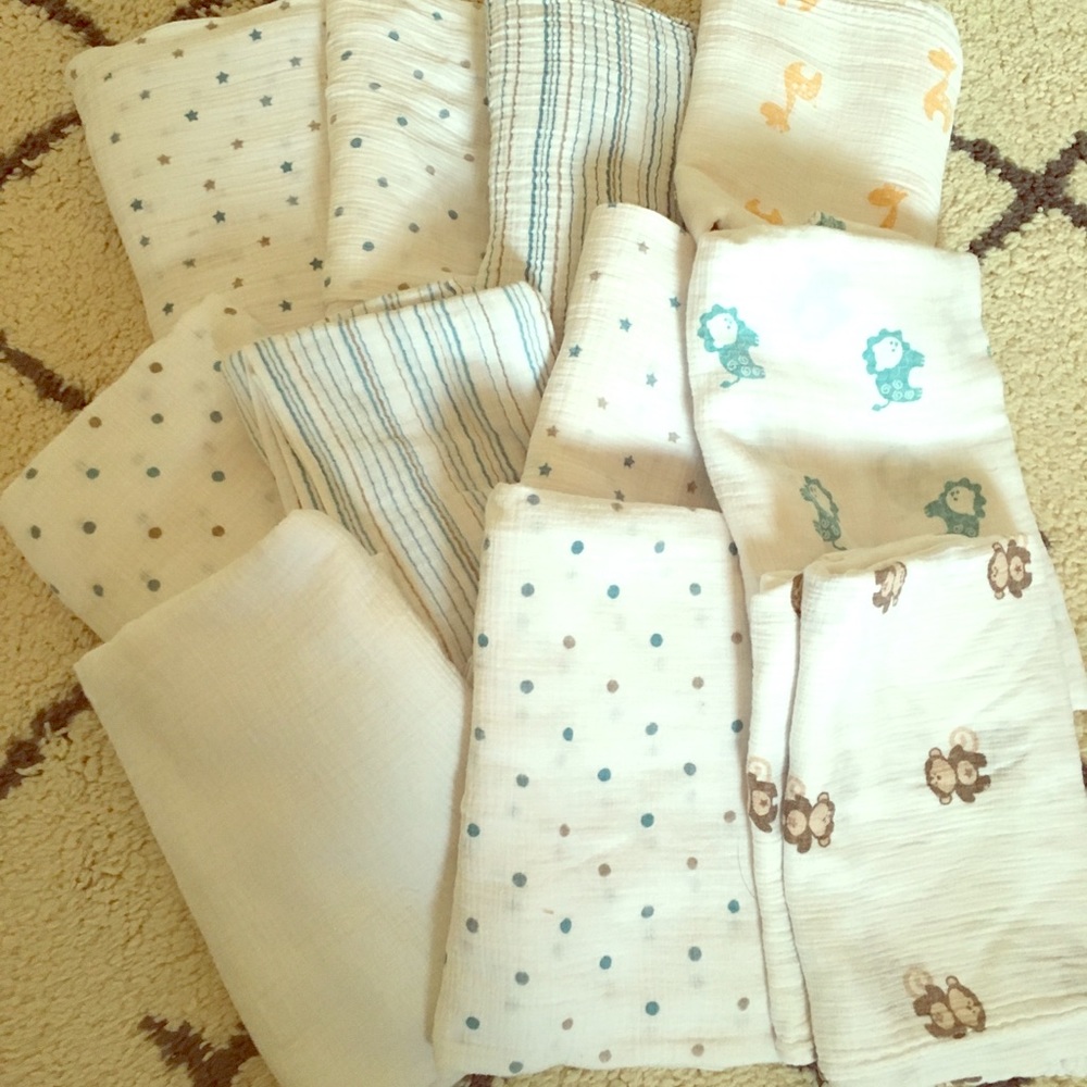 Aden + Anais Swaddle Blankets